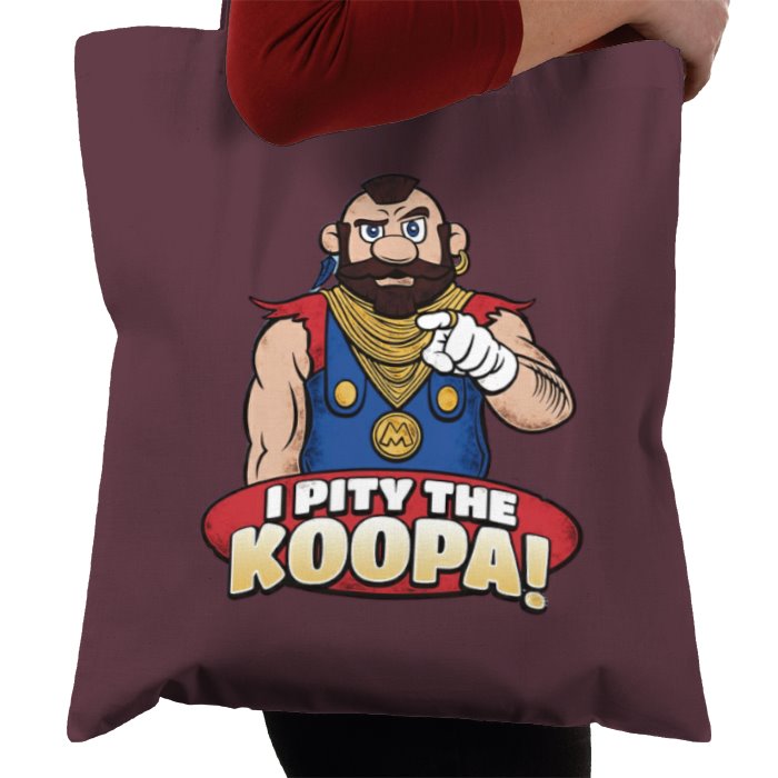 The A Team & Super Mario Bro's - I Pity The Koopa Tote Bag