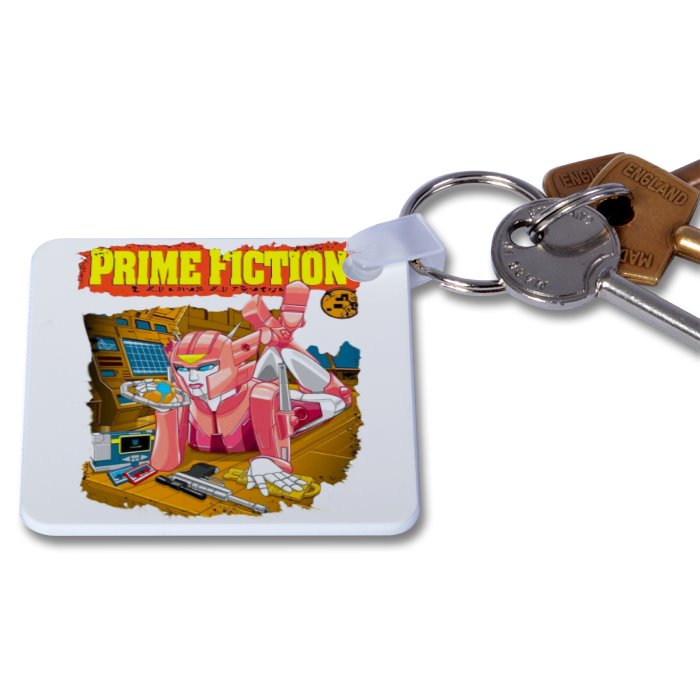 Transformers x Pulp Fiction - Prime Fiction Keyring