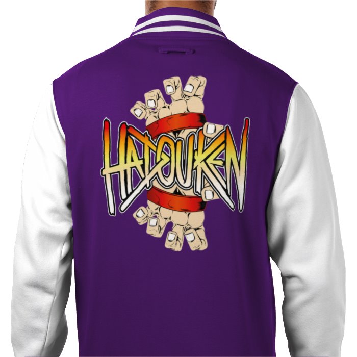 Street Fighter - Hadouken Varsity Jacket