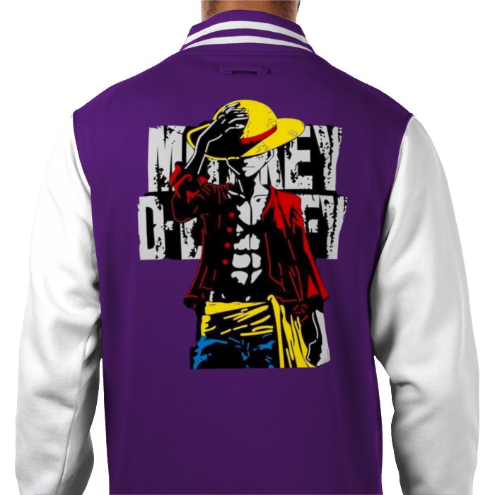One Piece - Luffy Theme Varsity Jacket