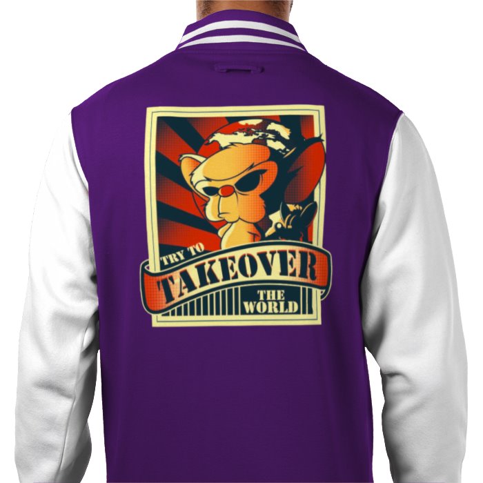 Pinky & The Brain - Takeover Varsity Jacket