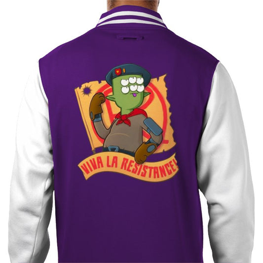 Final Space - Viva La Resistance Varsity Jacket