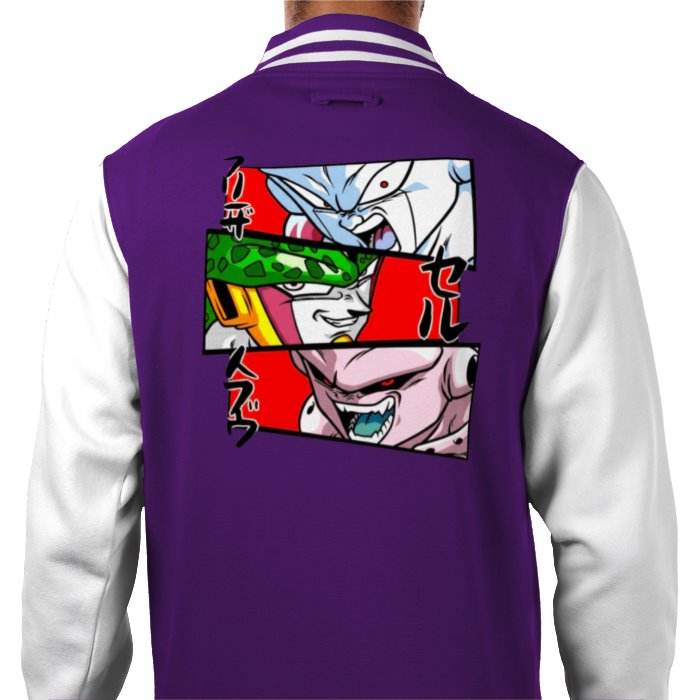 Dragonball Z - Villain Faces Varsity Jacket