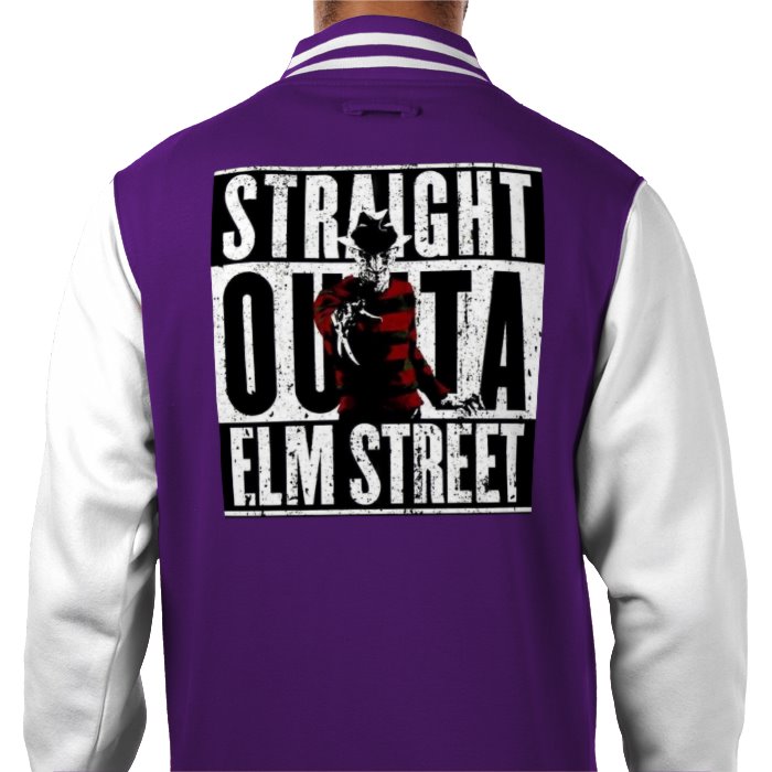 A Nightmare On Elm Street - Straight Outa Elm Street Varsity Jacket