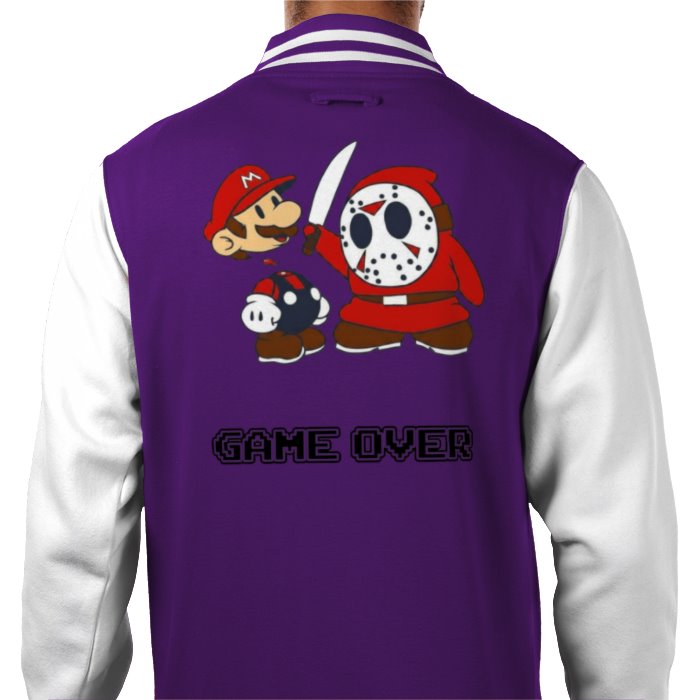 Super Mario - Game Over Varsity Jacket