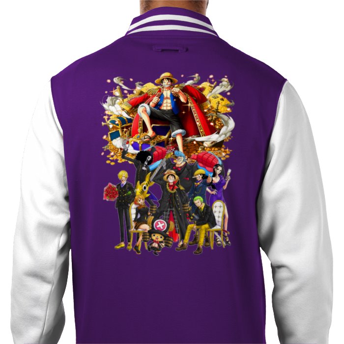 One Piece - Collage 3 Varsity Jacket