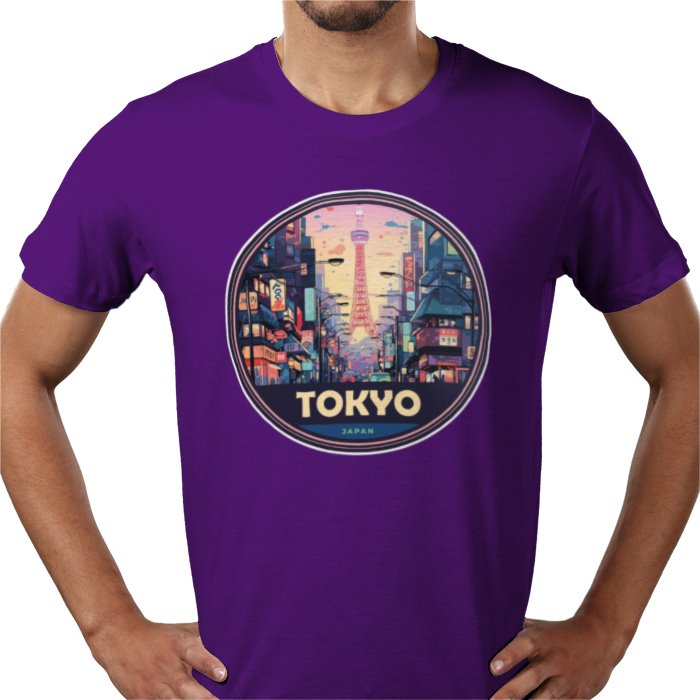 Tokyo Japan Badge T-shirt