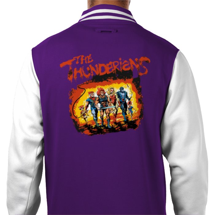 Thundercats & The Warriors - The Thundarians Varsity Jacket