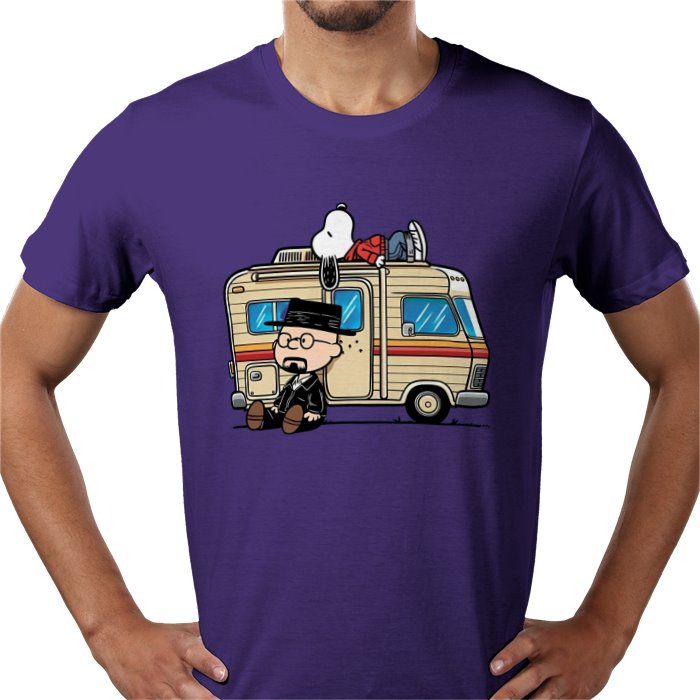 Peanuts x Breaking Bad Parody T-Shirt