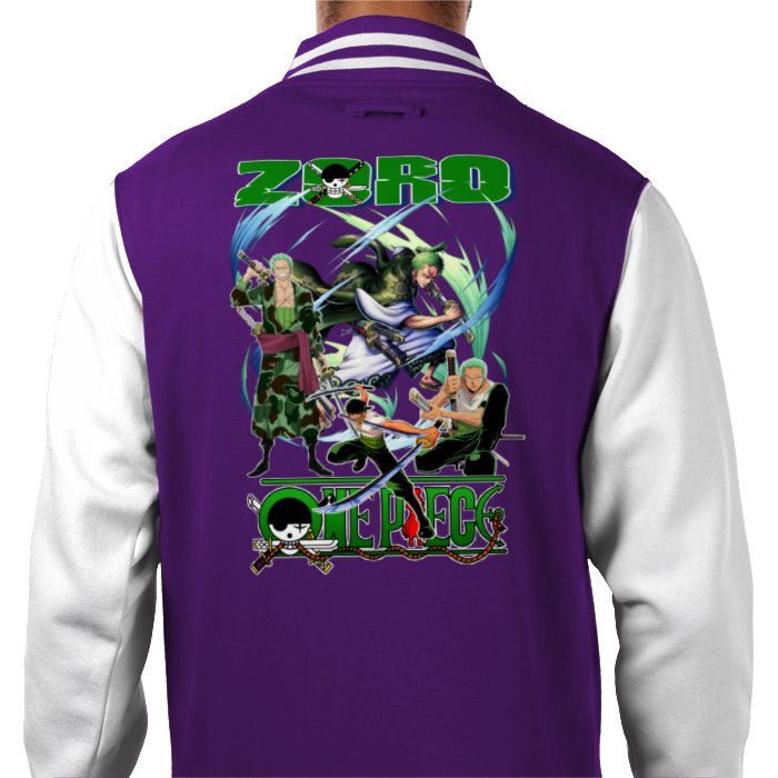 One Piece - Zorro Theme 1 Varsity Jacket