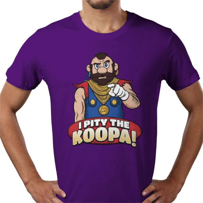Super Mario x The A Team - I Pity The Koopa T-shirt