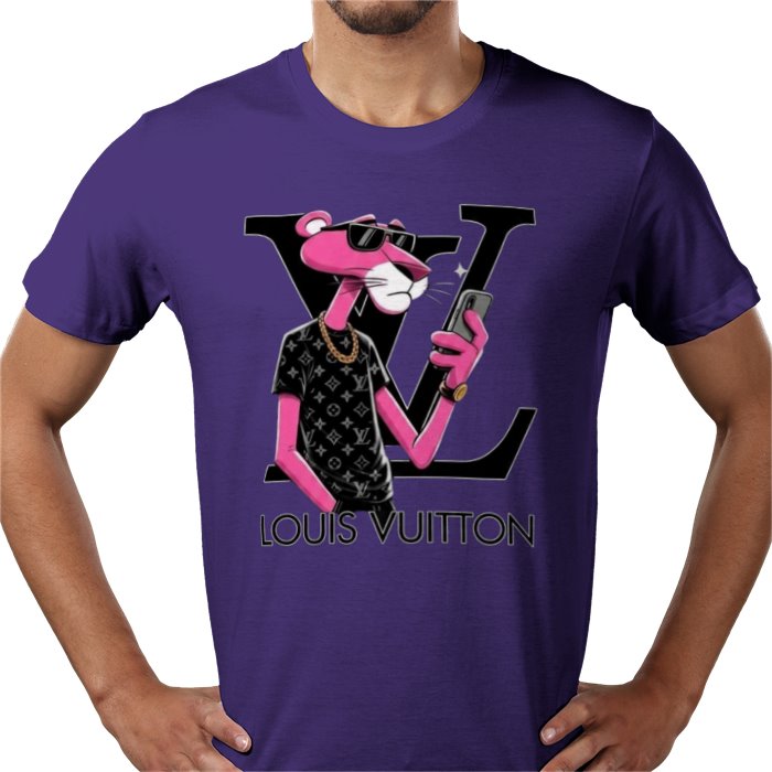 Pink Panther x Louis Vuitton Parody T-Shirt