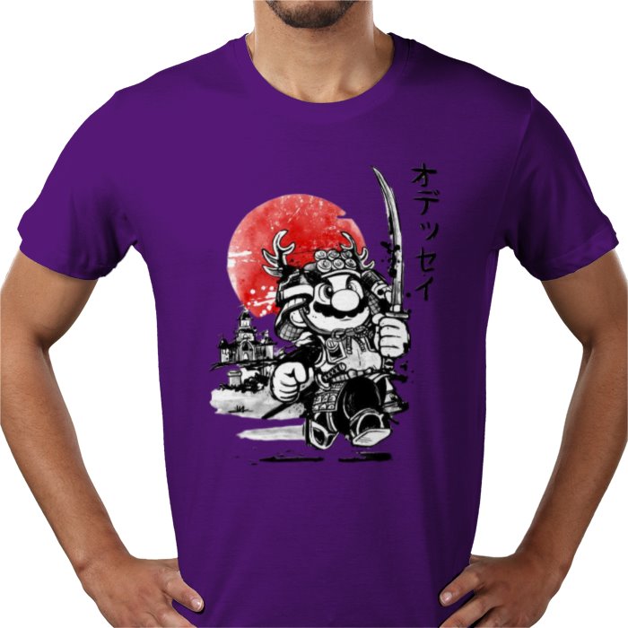 Super Mario Bro's - Samurai Mario T-shirt