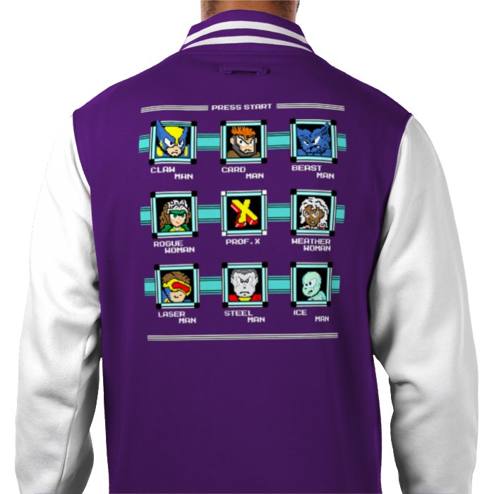 Mega Man & X-Men - Mega X-Men Varsity Jacket