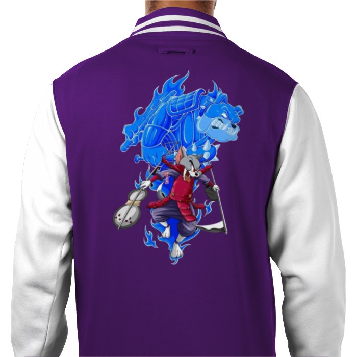 Tom & Jerry & Naruto - Tom/Madara Varsity Jacket