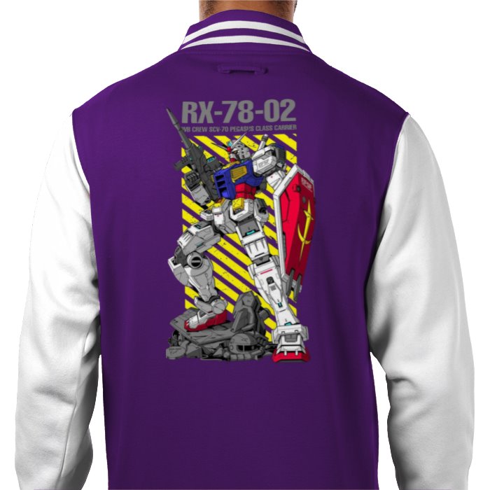 Gundam Wing - RX 78 02 Varsity Jacket