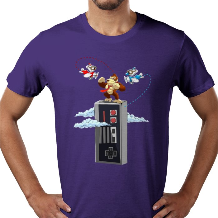 Donkey Kong x Cuphead x King Kong Parody - Kong Of New Donk T-Shirt