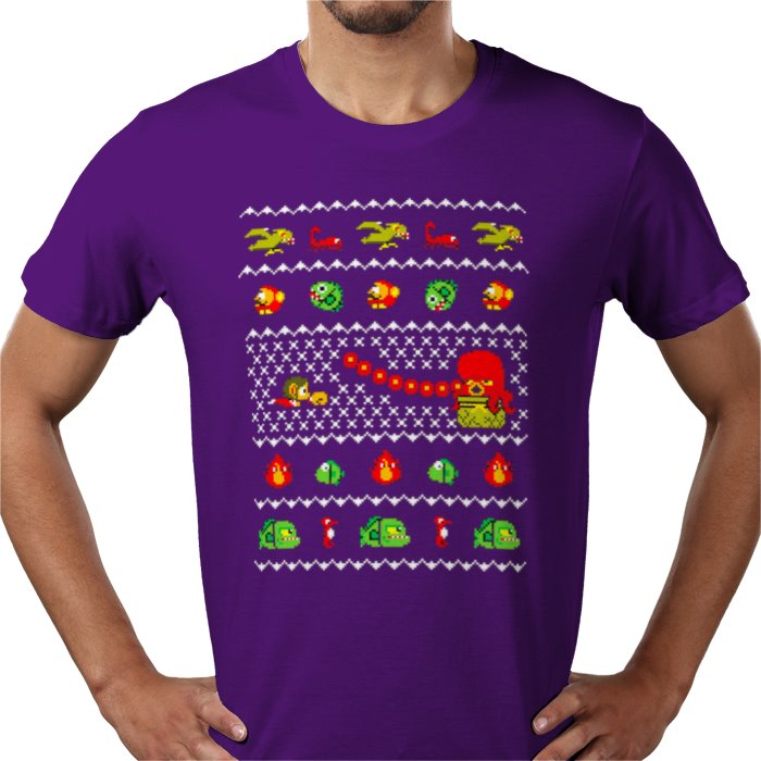 Ugly Jumper Style - Alex The Kid Christmas T Shirt