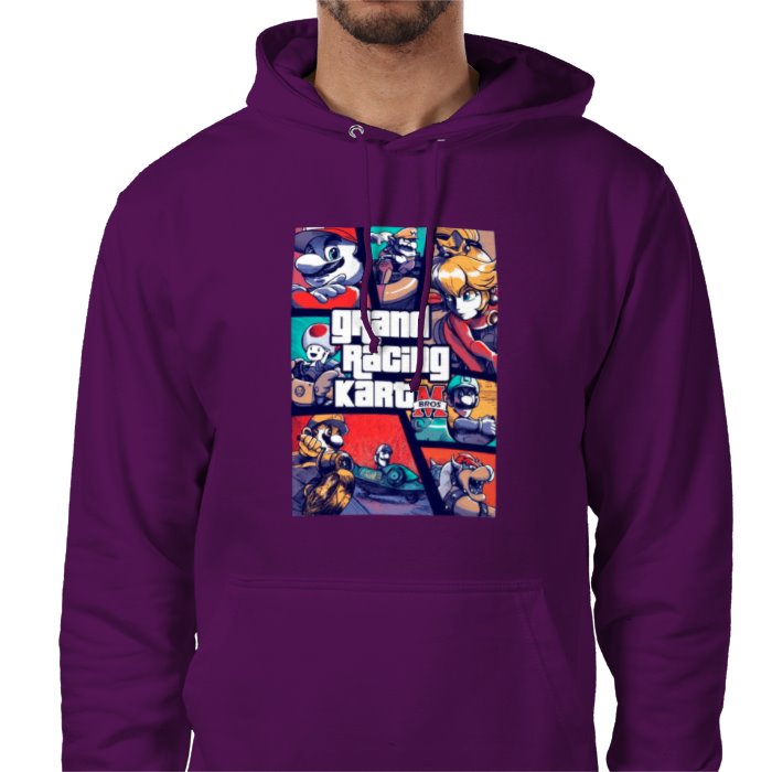 Mario Kart & Grand Theft Auto - Grand Racing Kart Value Hoodie