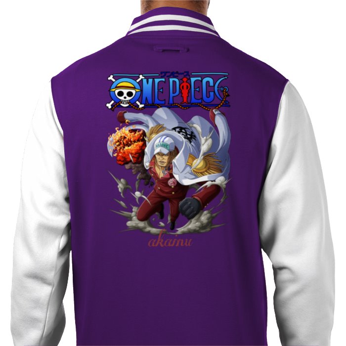 One Piece - Akainu Portrait Varsity Jacket