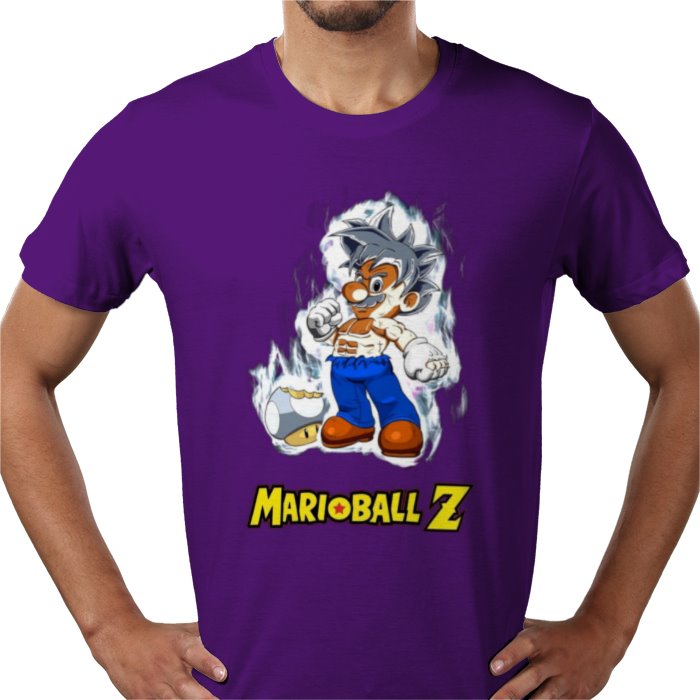 Super Mario x Dragonball Z - Ultra Instinct Mario T-shirt