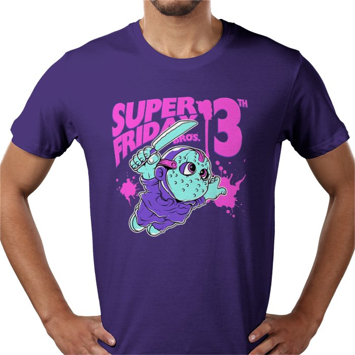 Friday 13th x Super Mario Bros - Super Friday 13th T Shirt