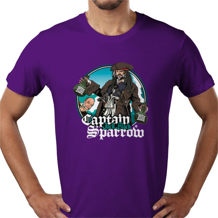 Jack Black x Pirates Of The Caribbean — Captain Jack Black Sparrow T-Shirt