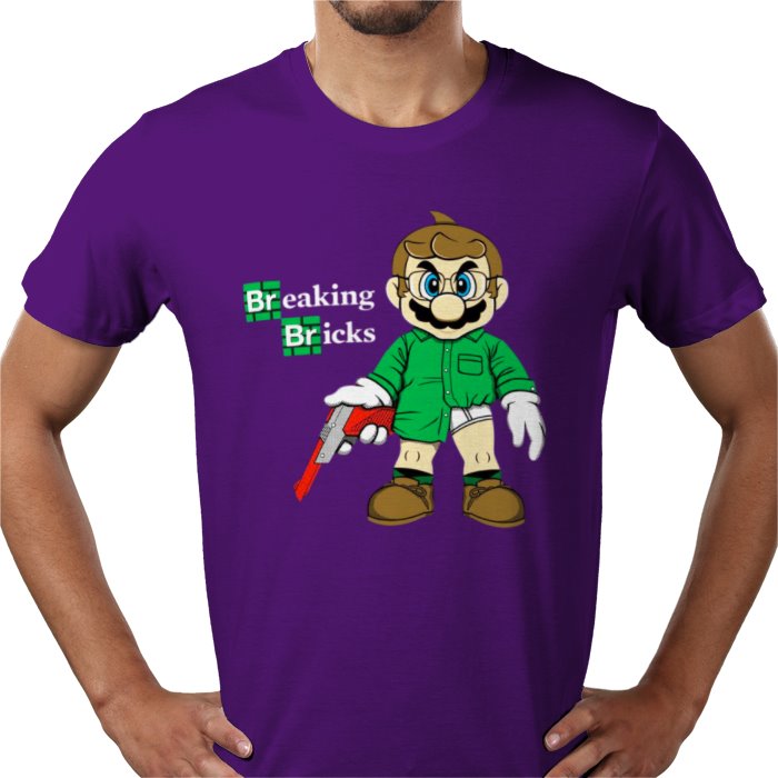 Super Mario x Breaking Bad - Breaking Bricks T-Shirt