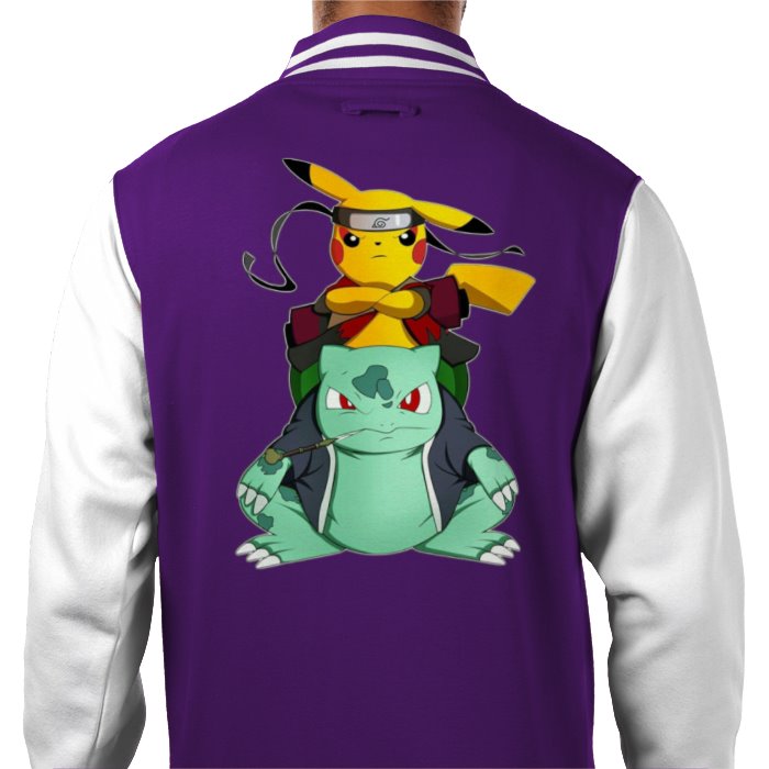 Pokémon & Naruto - Poke Ninjas Varsity Jacket