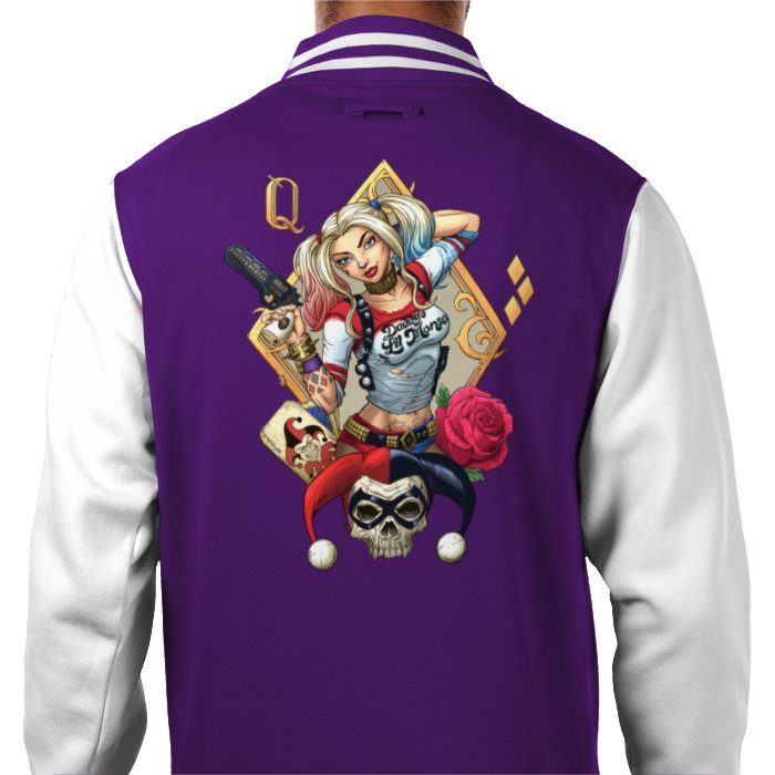 Batman - Harley Quin Card Varsity Jacket