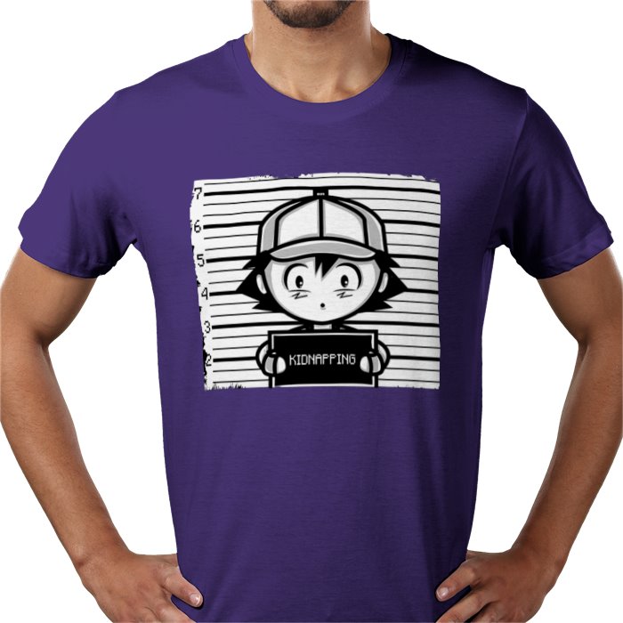Pokémon — Ash's Mugshot T-Shirt