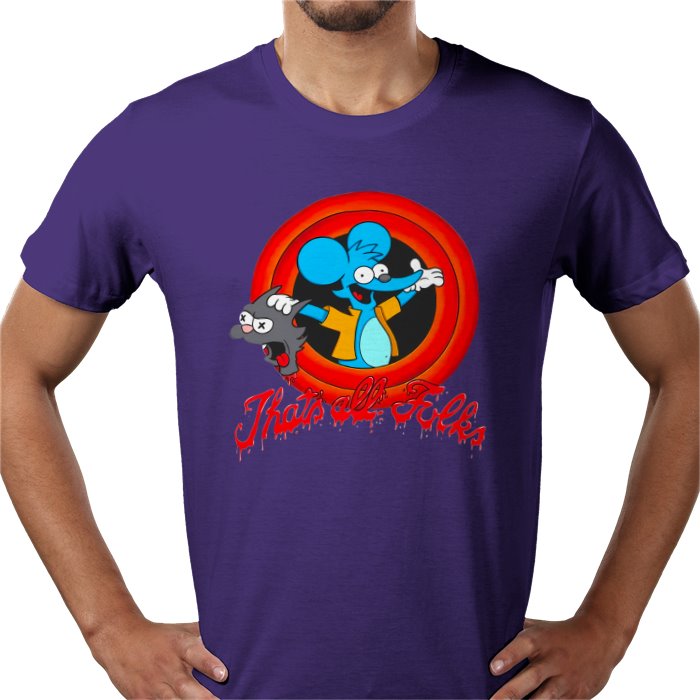 The Simpsons x Looney Tunes — Itchy & Scratchy T-Shirt