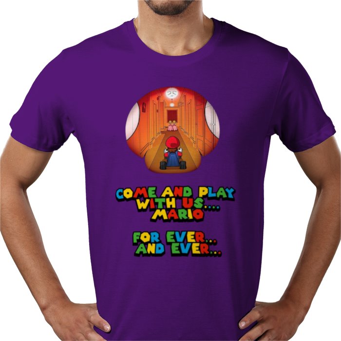 Super Mario x The Shining - Come Play With Us T-shirt