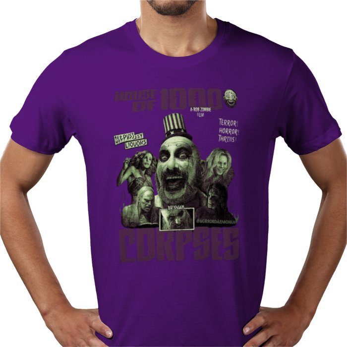 House Of 1000 Corpses Theme T Shirt
