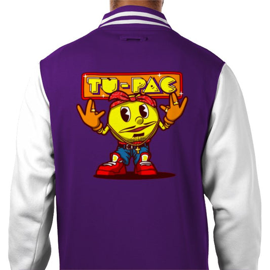 Pac Man & Tupac - Tu-Pac Varsity Jacket