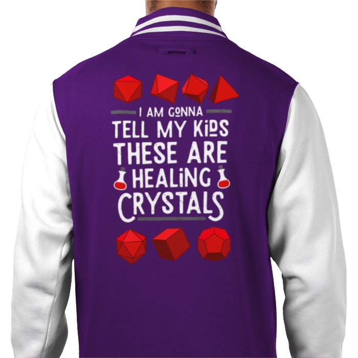 Dungeons & Dragons Healing Crystals Varsity Jacket