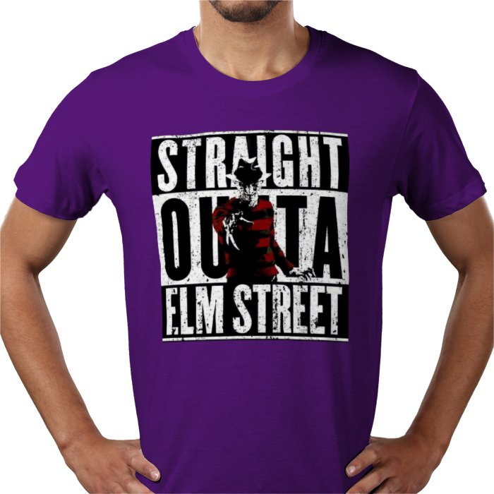 A Nightmare On Elm Street - Straight Out Of Elm Street T Shirt