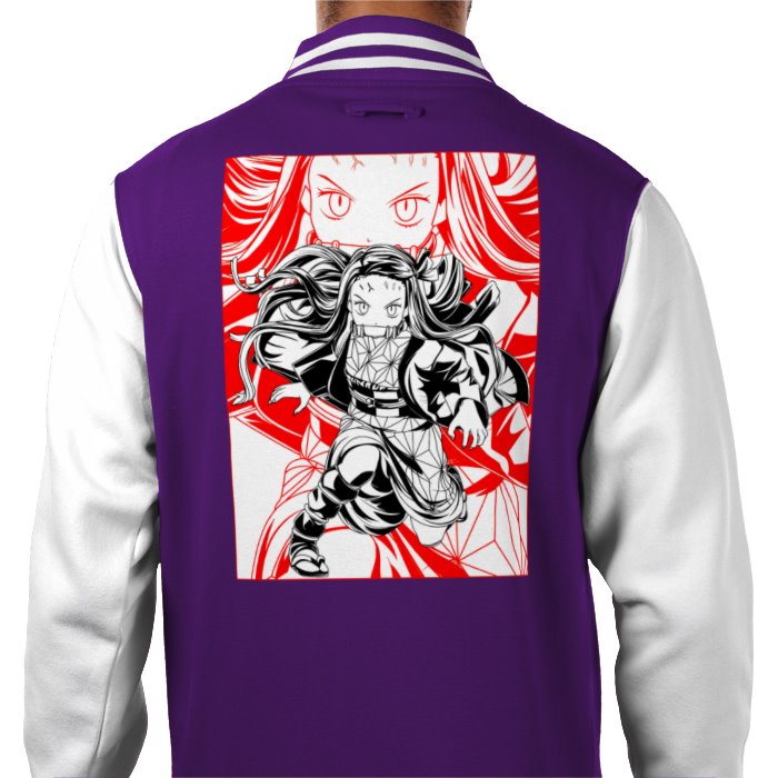 Demon Slayer - Nezuko Theme 1 Varsity Jacket