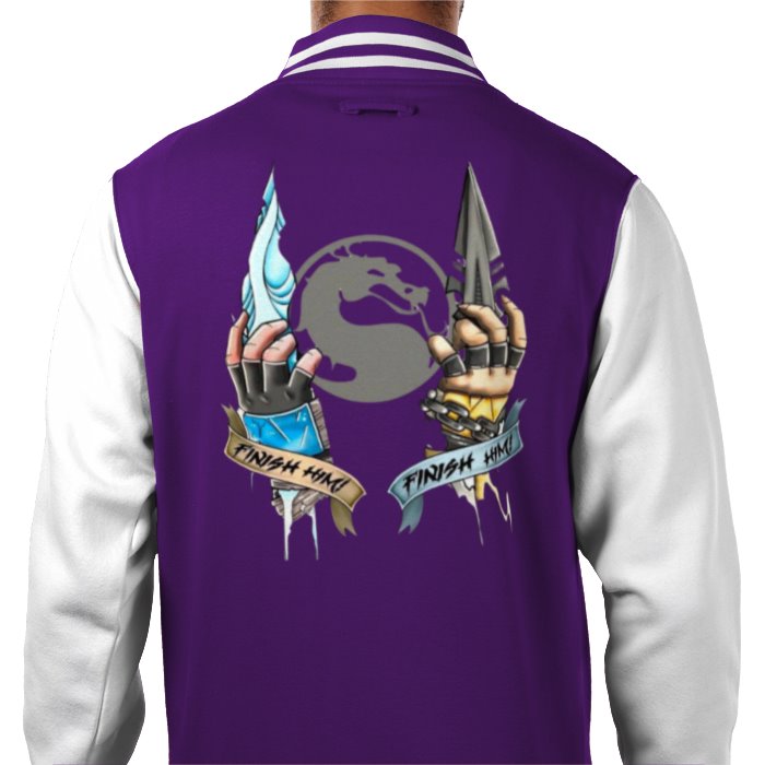 Mortal Kombat - Kombat Hands Varsity Jacket