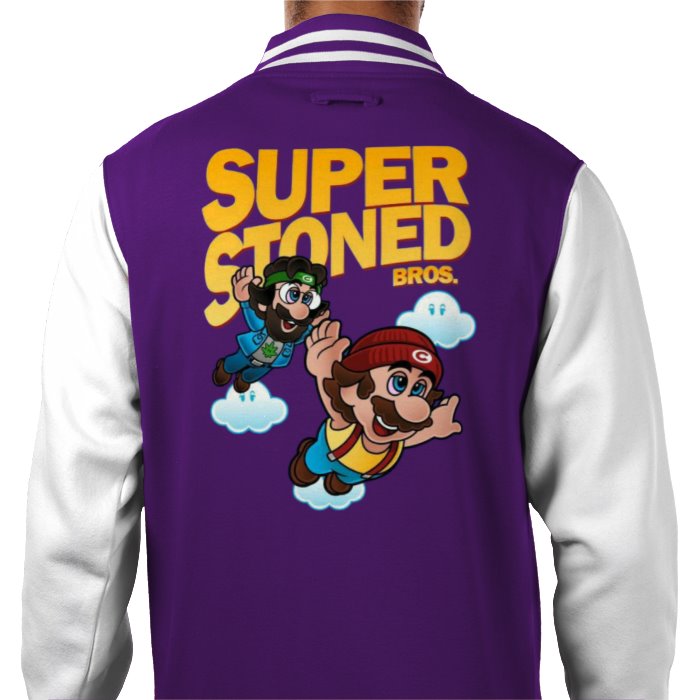 Super Stoned Bro's Varsity Jacket