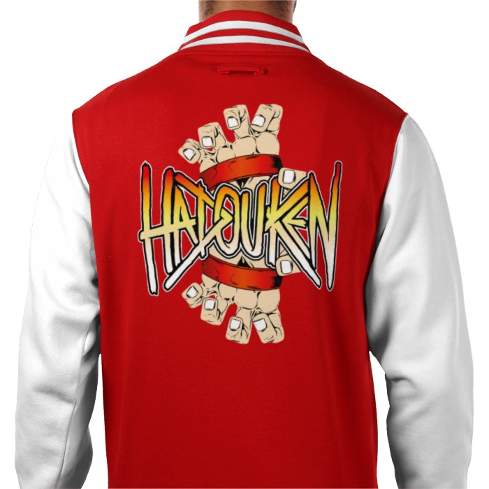 Street Fighter - Hadouken Varsity Jacket