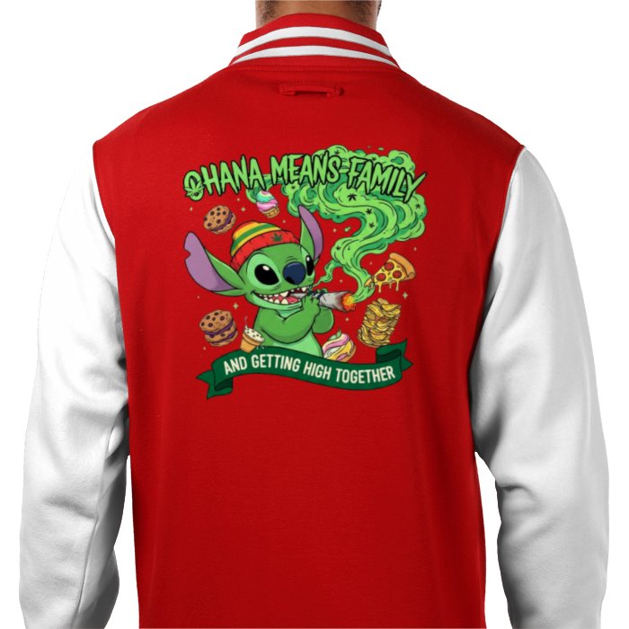 Lilo & Stitch Omaha Varsity Jacket