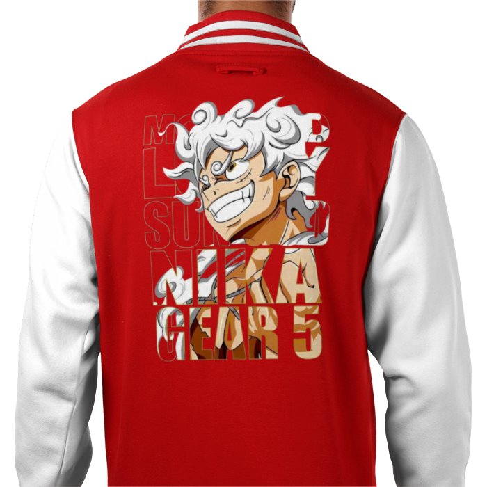 One Piece - Gear 5 Luffy Varsity Jacket