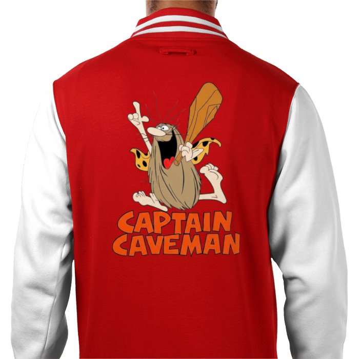 Captain Caveman - Theme Varsity Jacket