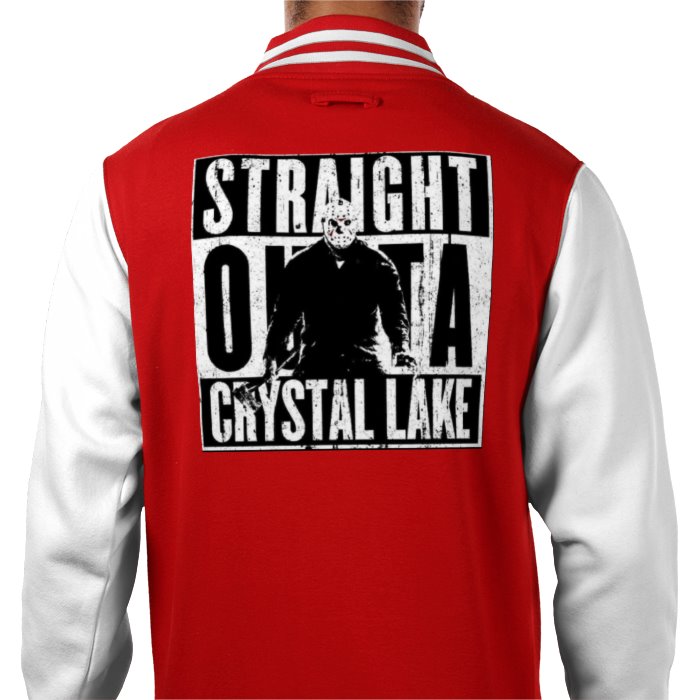 Friday 13th - Straight Outa Crystal Lake Varsity Jacket