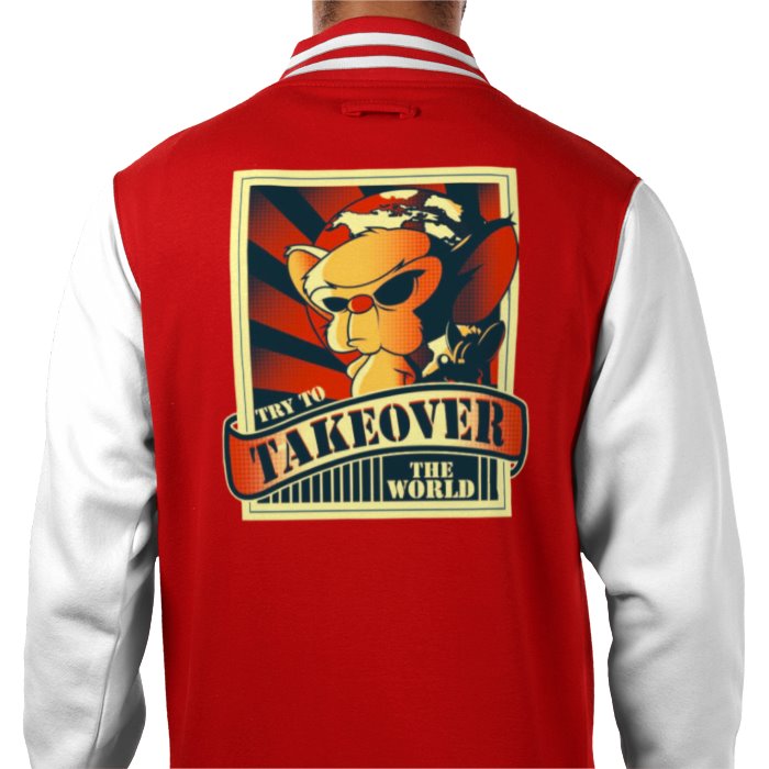 Pinky & The Brain - Takeover Varsity Jacket