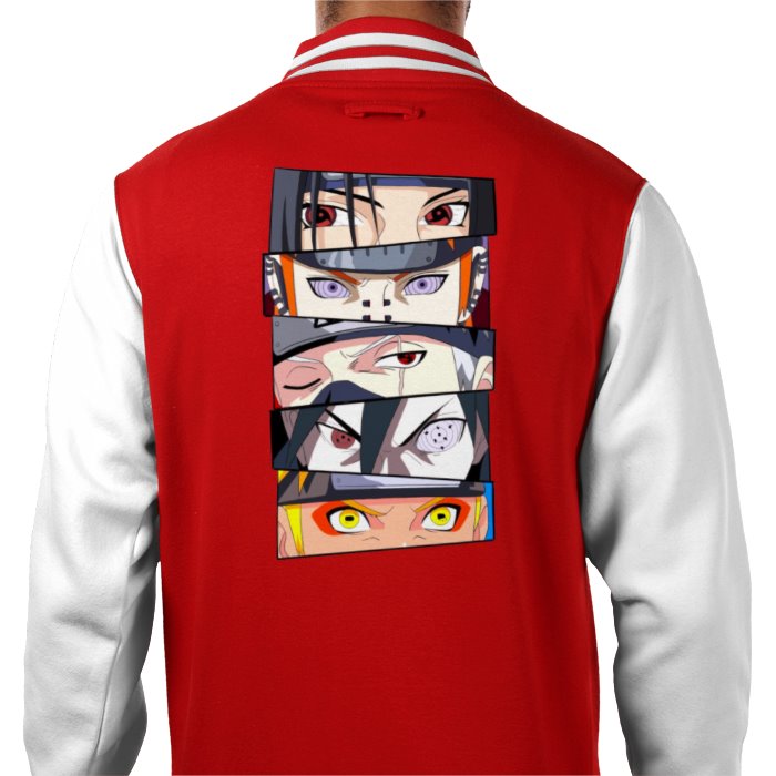 Naruto - Eyes Varsity Jacket