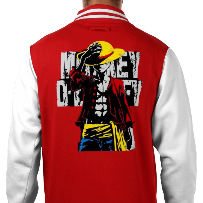 One Piece - Luffy Theme Varsity Jacket