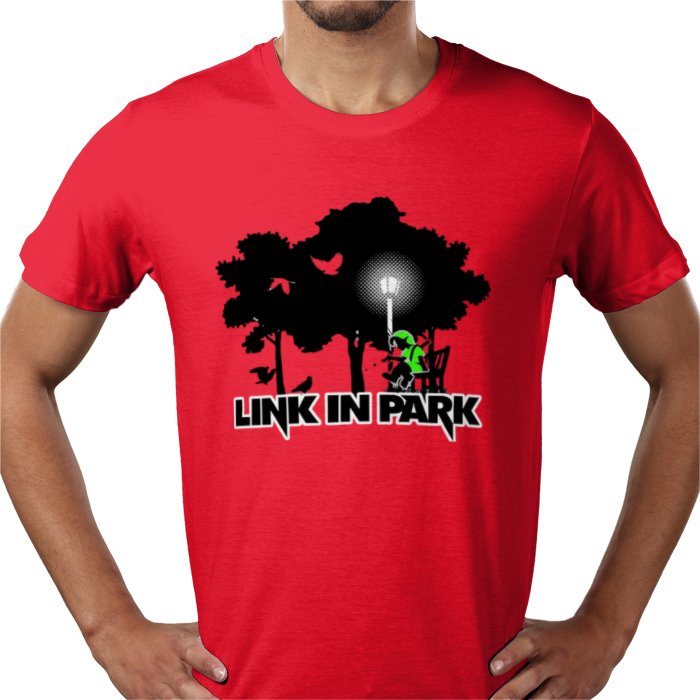 The Legend Of Zelda x Linkin Park - Link In Park T-shirt