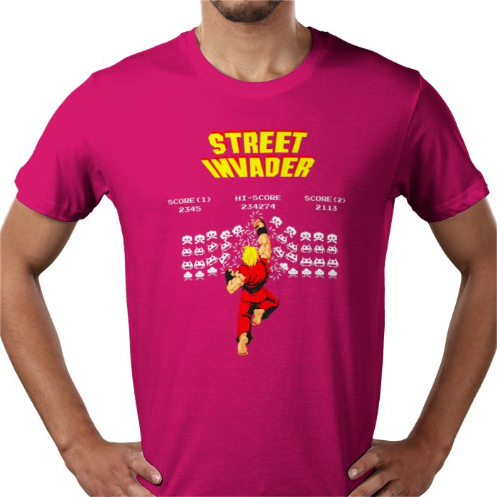 Street Fighter x Space Invaders — Street Invader T-Shirt